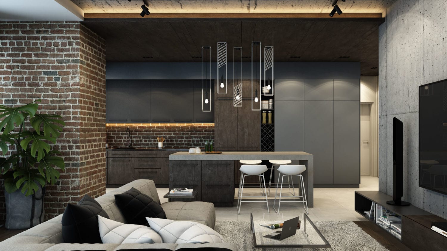 Ремонт квартир в стиле лофт