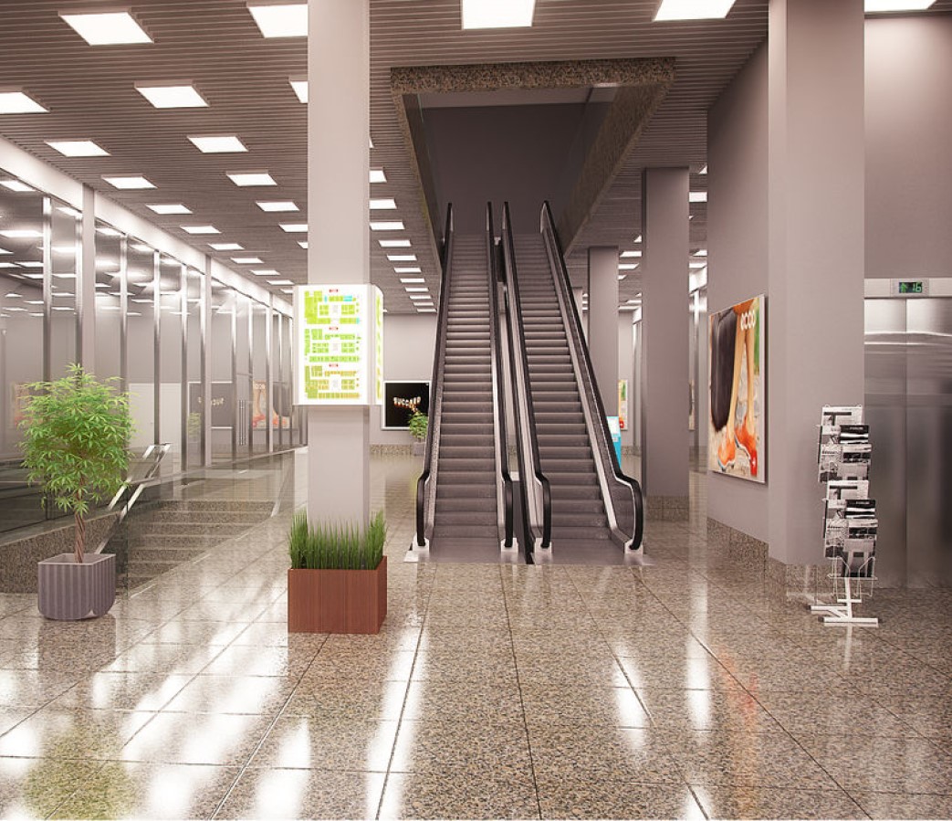 Ремонт торговых центров